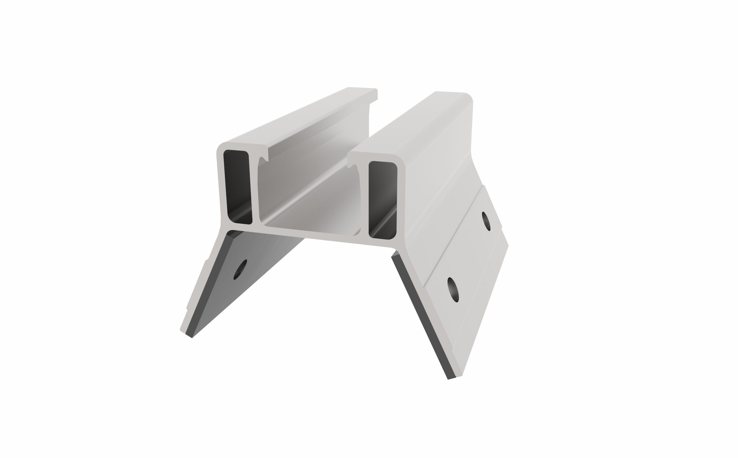 Lumax trapezoidal sheet short rail